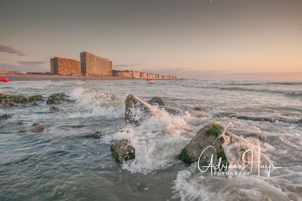 Studio Met Groot Zonneterras Centrum Oostende Dış mekan fotoğraf